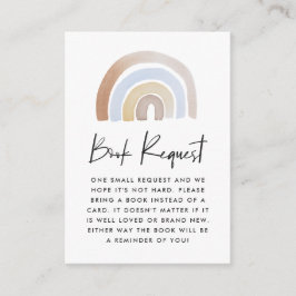 Akvarell Regnbåge Babykalas Bokönskan Tilläggskort