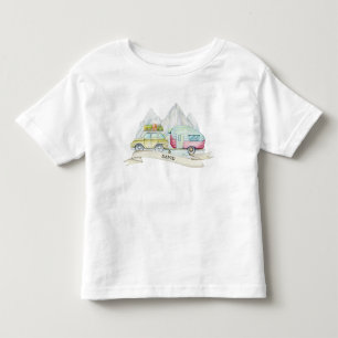 Akvarell Resa Transport  T Shirt