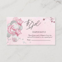 Akvarell Rosa Ballonger Det Är En Flicka Blöja Lot