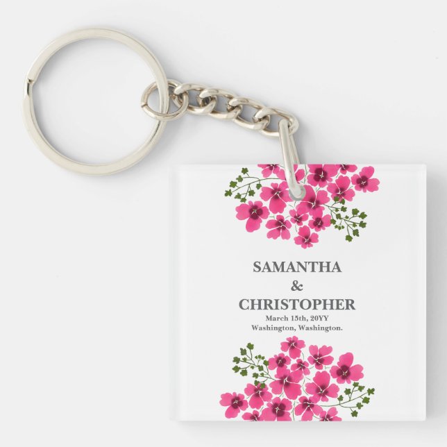 Akvarell Rosa Blommor-53431 (Framsidan)