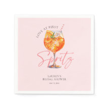 Akvarell Rosabränd Aperol Spritz Bröllopsfest