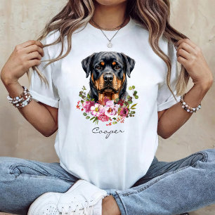 Akvarell Rottweiler T Shirt