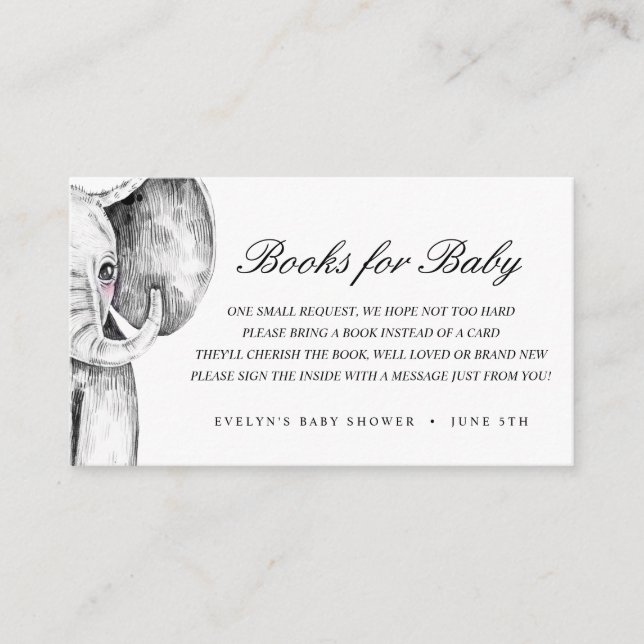 Akvarell Safari Djur | Böcker för Bebisar Tilläggskort (Framsida)