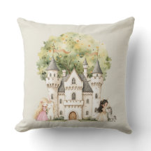 Akvarell Sagoprinsessa Whimsical