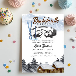 akvarell skidåkning möhippa helg inbjudningar