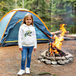 Akvarell skogsscen  t shirt