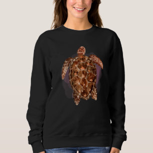 Akvarell Sköldpadda Djuphavsvarelser och Rift Li T Shirt