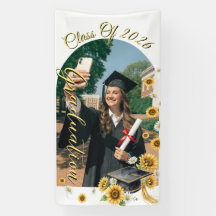 Akvarell Solros Examen Hatt Klass 2026