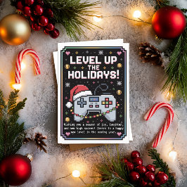 Akvarell Spelande Spelare Julkort Helgkort