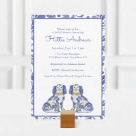 Akvarell Staffordshire Dogs Inbjudningar