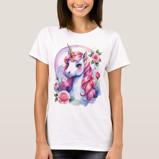 Akvarell  t shirt (Framsida)