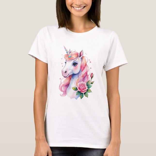 Akvarell  t shirt (Framsida)