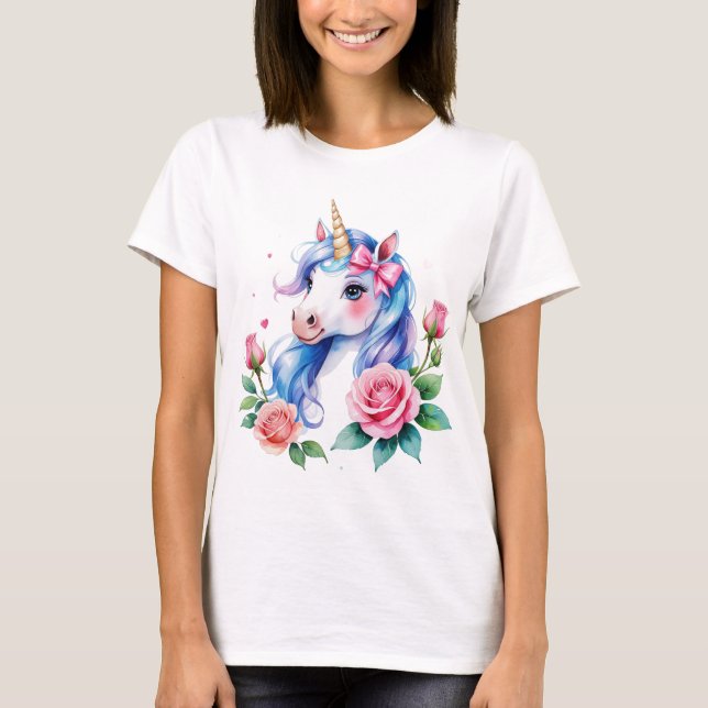 Akvarell  t shirt (Framsida)