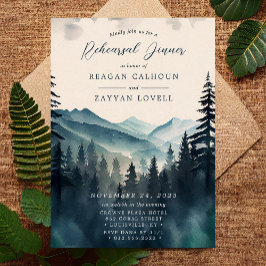 Akvarell Tallberg Övningsmiddag Inbjudningar