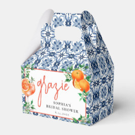 Akvarell That's Amore Spritz Positano Blå Kakel Presentaskar