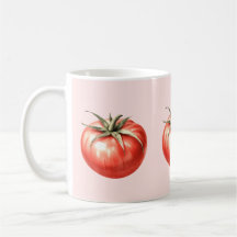 Akvarell tomatillustration