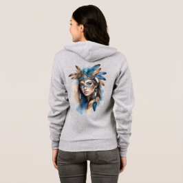 Akvarell Tribal Skönhet: Bohemsk Konst Ande T Shirt