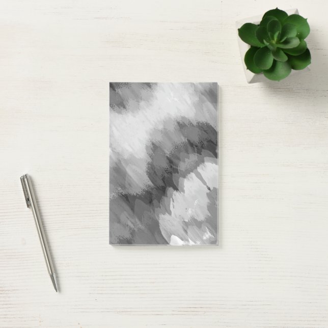 Akvarell vattenfall, natur 3 post-it block (Kontor)