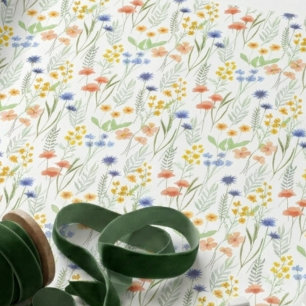 Akvarell Vildblomma  Presentpapper