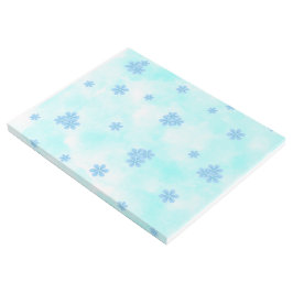 Akvarell Vintage blå blommor Galleri Wrap