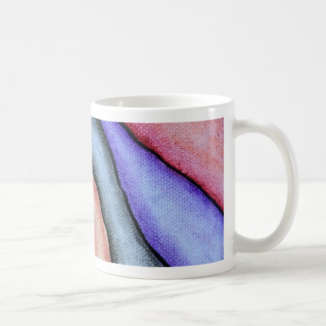 Akvarell virvel kaffemugg (Höger)