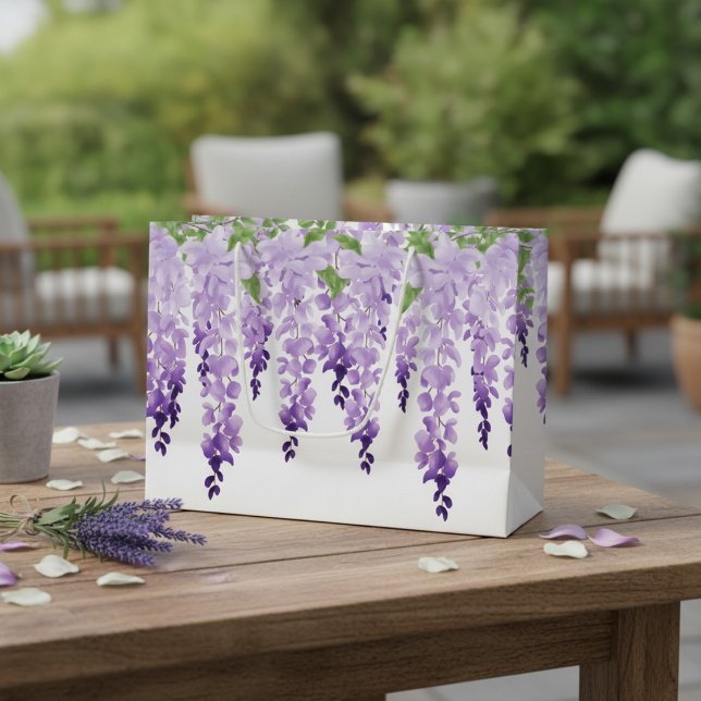 Akvarell Wisteria Blommor (Skapare uppladdad)