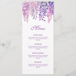 Akvarell Wisteria Klassisk Meny