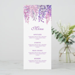 Akvarell Wisteria Klassisk Meny