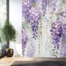 Akvarell Wisteria Viskar