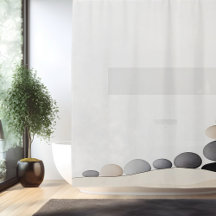 Akvarell Zen Stenträdgård Japansk stil