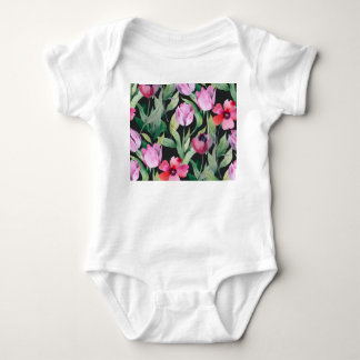 Akvarellblommig, sömlös vacker mönster. t shirt