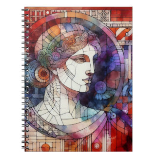 Akvarelldesign Anteckningsbok