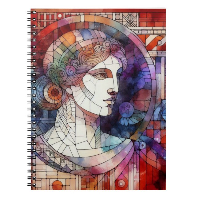 Akvarelldesign Anteckningsbok (Framsidan)