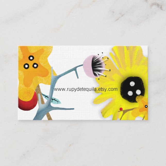 Akvarellkonst Visitkort (Framsida)