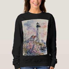 Akvarellmålade fyr t shirt