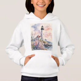 Akvarellmålade fyr t shirt