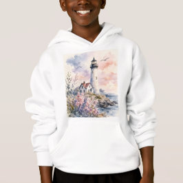 Akvarellmålade fyr t shirt