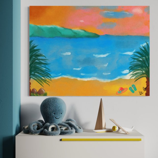 Akvarellmålning  fototryck (Skapare uppladdad)