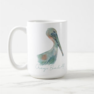 Akvarellpelikan Kaffemugg