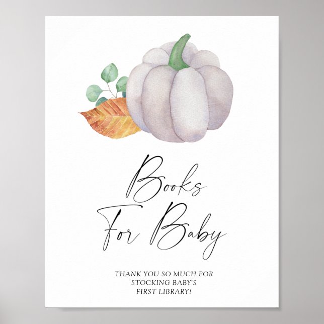 Akvarellpumpor - böcker för baby-plansch poster (Framsidan)