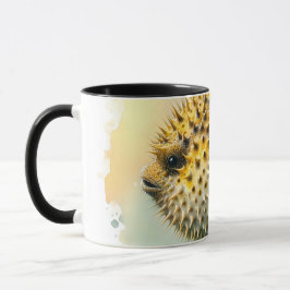 Akvarellserie: Blowfish Mugg