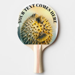 Akvarellserie: Blowfish Pingisracket