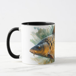 Akvarellserie: Karp Mugg