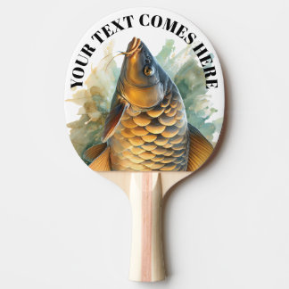 Akvarellserie: Karpfisk Pingisracket
