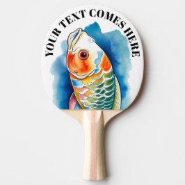 Akvarellserie: Koi-fisk Pingisracket