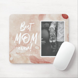 akvarellstänk super mamma någonsin mors dag mus musmatta