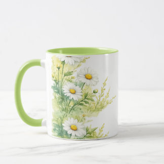 Akvarelltusiaster Mugg