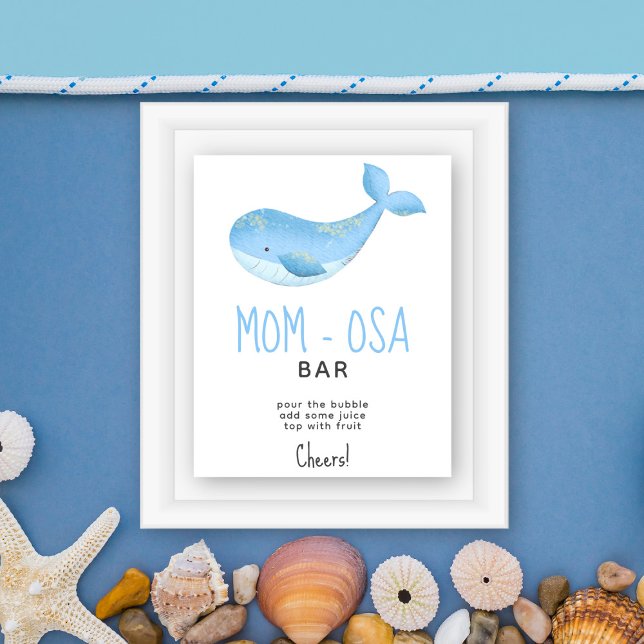 Akvarellval - mormosa bar poster (Skapare uppladdad)