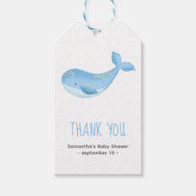 Akvarellval - tack baby shower