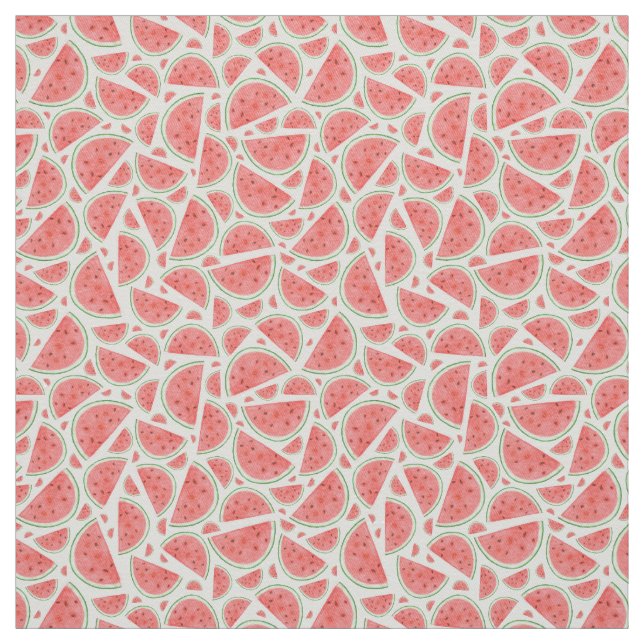 Akvarellvattenmelontyg Tyg (Provkarta)